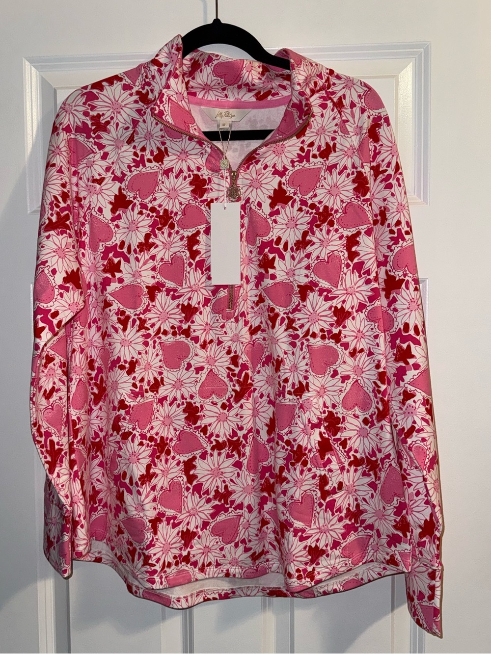 Lilly Pulitzer Coconut Dear Heart Popover